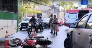 Acidente em Ondina termina com morte de motociclista na manhã desta terça