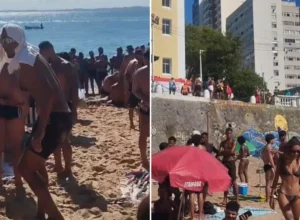 Homem morre afogado na Praia do Porto da Barra em Salvador