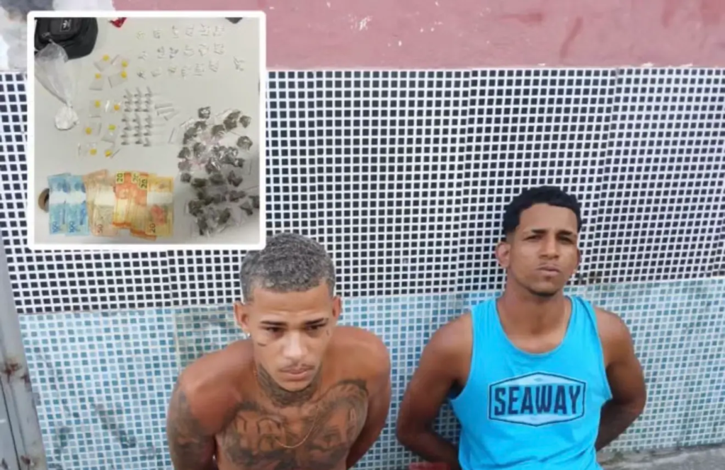 Polícia apreende drogas e prende dois suspeitos em Barra de Pojuca