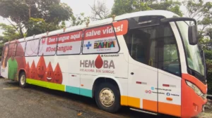 Hemóvel da Hemoba realiza coleta de sangue em Camaçari na próxima semana