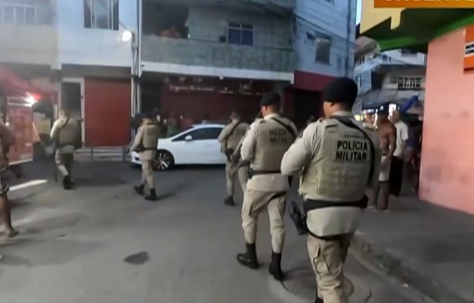 PM fica ferido após troca de tiros em bairro de Salvador