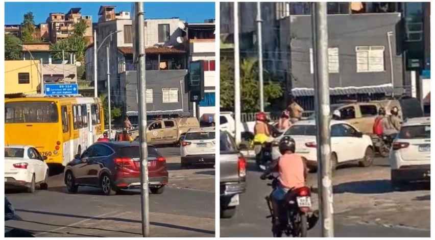 Motorista é baleado após briga no trânsito; policial da reserva é detido