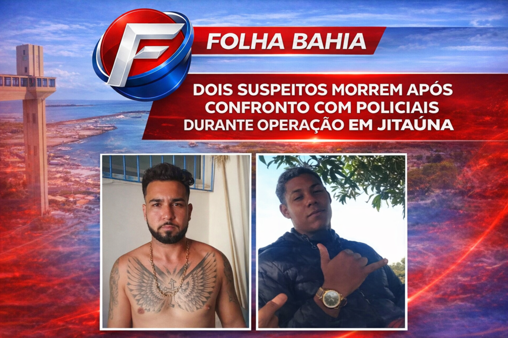 Dois suspeitos morrem após confronto com policiais durante operação em Jitaúna