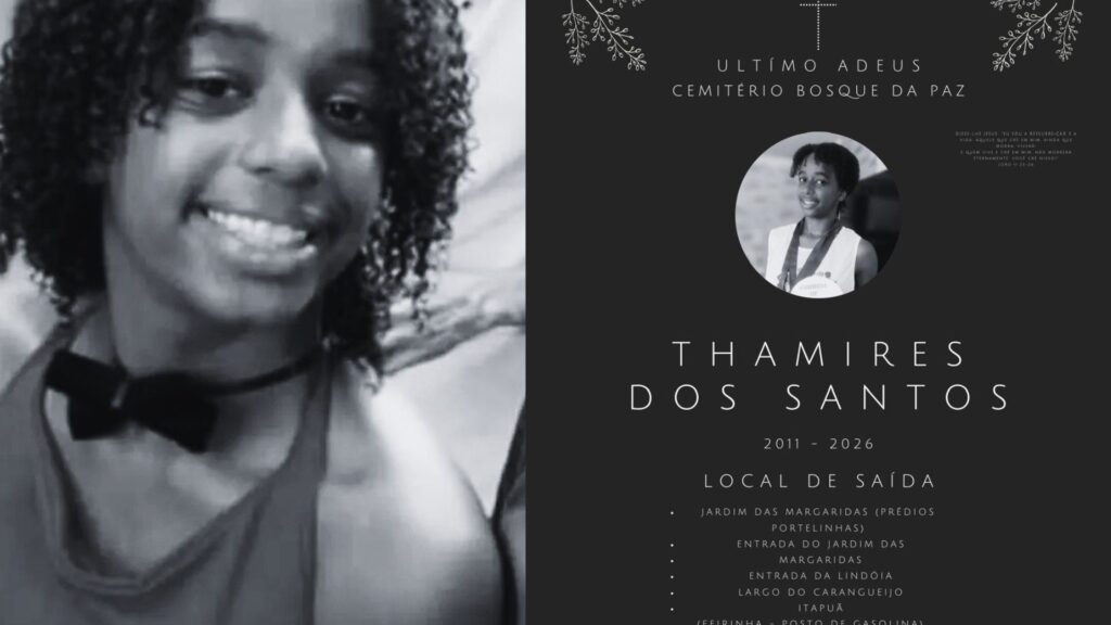 Sepultamento de adolescente tem local alterado e acontece neste sábado em Salvador