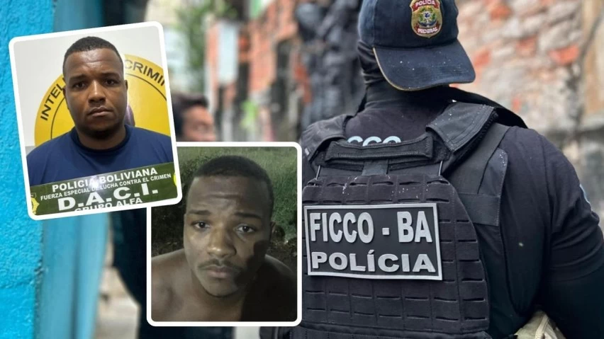 Apontado como líder de facção na Bahia é localizado e preso na Bolívia