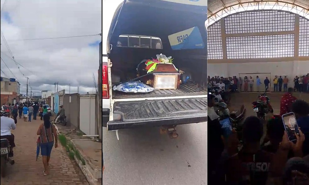 Corpos de baianos mortos na Paraíba são enterrados sob forte comoção no interior da Bahia
