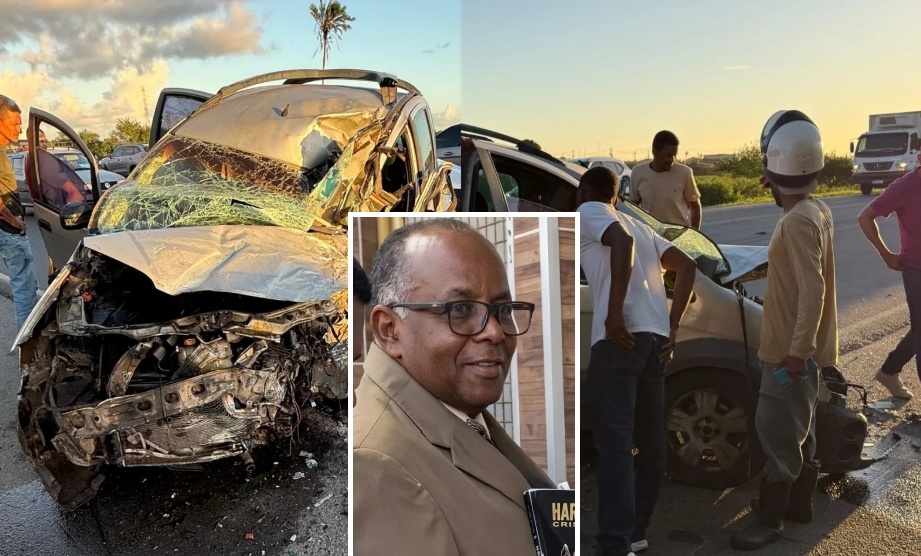 Pastor morre após colisão entre carro e ônibus na BR-101, no interior da Bahia