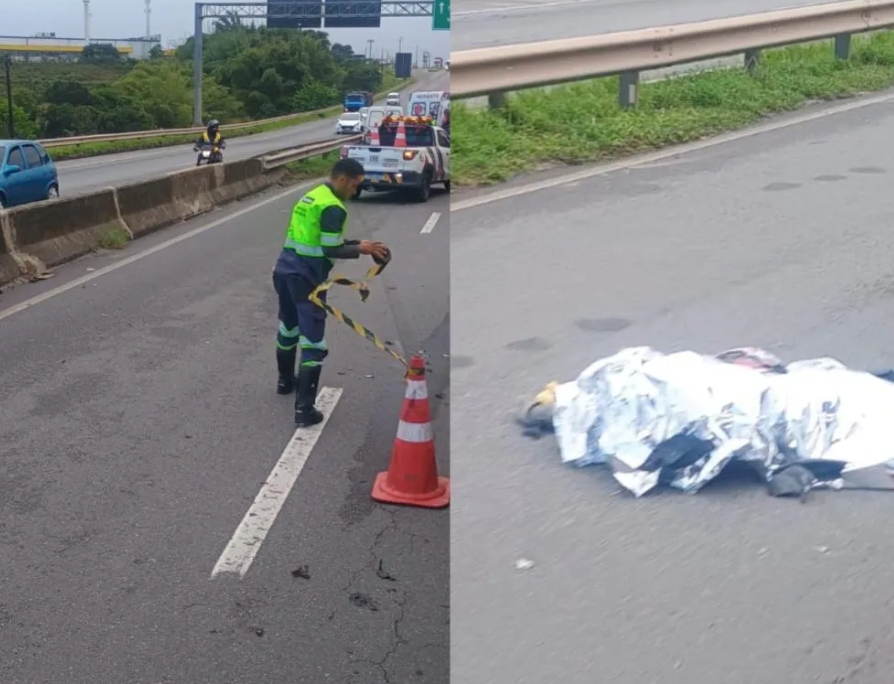 Motociclista morre após acidente na Via Parafuso, em Camaçari