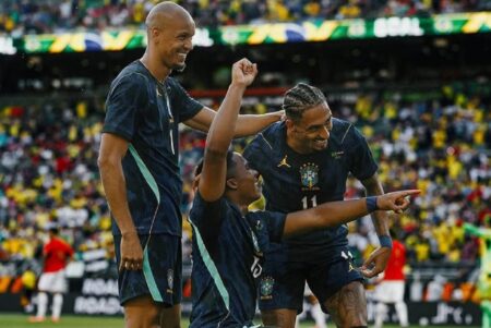 Brasil vence o Egito em último amistoso antes da estreia na Copa do Mundo
